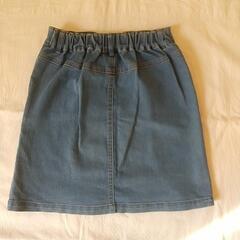 デニムスカート130cmの画像
