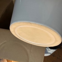 白植木鉢　保管品　の画像
