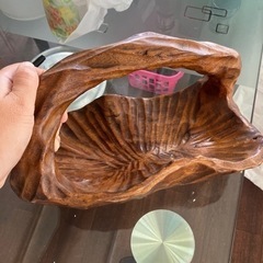 一点物　手彫り木製器の画像