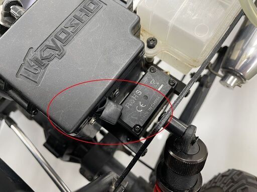 京商 マッドクラッシャー 送信機付き KT-231P＋ エンジン ラジコン kyosho MAD CRUSHER 通電のみ確認 札幌市