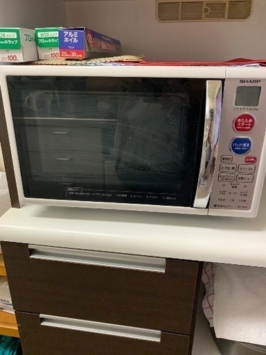 値下げ　SHARP (シャープ) 500W　オーブンレンジ RE-170KS-W 2015年製 500W 50Hz／60Hz