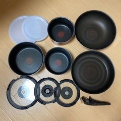 取っ手の取れるティファール　ガス火専用