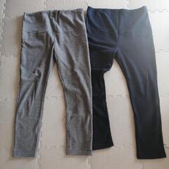 マタニティズボン　裏起毛　まとめ売り　Lサイズ