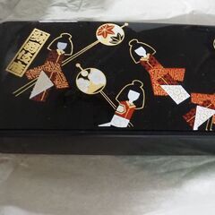 ペン立て、漆器、歌舞伎座、珍品