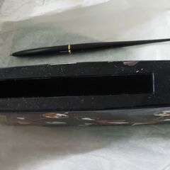 ペン立て、漆器、歌舞伎座、珍品の画像