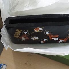 ペン立て、漆器、歌舞伎座、珍品の画像