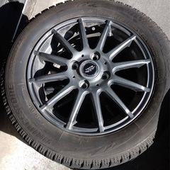 スタッドレスタイヤ N-BOXなど　155/65R 14 ブリザ...