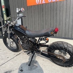 ★早い者勝ち！15万円　TW200 セル付き　ヤマハ　TW 実働車　ロンスイカスタム！前後タイヤバリ山！の画像