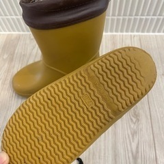 子供用 長靴 イエローの画像