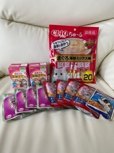 猫用 おやつ パウチ 缶詰 ねこ