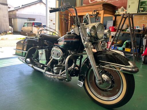 ハーレーFLH1200 純正フロントフェンダー希少ビンテージパンヘッド