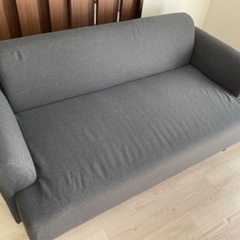 都内23区配送無料✨IKEA ヘムリビングビー　2人掛けソファ　グレー　美品 イケア（IKEA） IKEA - - HEMLINGBY -ヘムリングビー- 2人掛けソファ
