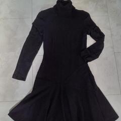 SCERVINO Streetレイヤードワンピース黒Sの画像