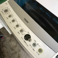 11/10まで　ハイアール　Haier 4.5kg 洗濯機 使用半年　美品の画像