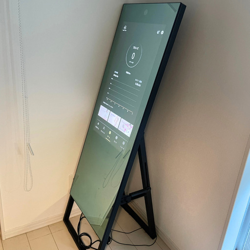 【引き取り限定】フィットネスミラー　Fitness Mirror 動作確認済み