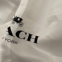 コーチ　バッグ　収納袋の画像