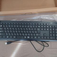 キーボード 有線の画像