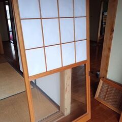 【決まりました】障子スライド式建具　〜お部屋を和のテイストへ〜