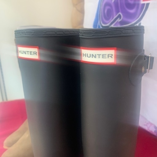 一回のみ使用　HUNTER 長靴　US8 EU39