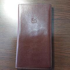 【IL BISONTE 二つ折り 長財布 茶色】