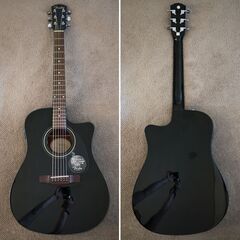お取置き中】FENDER CD-60CE BLK 専用ハードケース付属