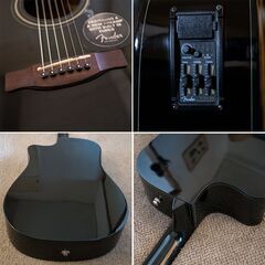 Fender - CD-60CE（ハードケース付属） お取置き中】FENDER CD-60CE BLK 専用ハードケース付属