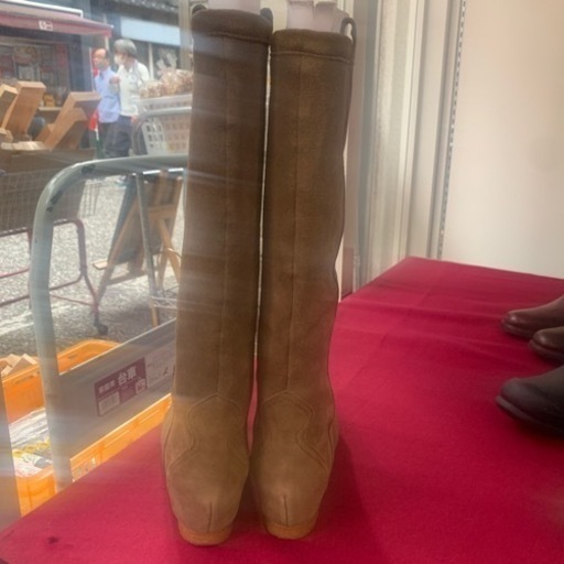 新品　スエードブーツ　24.5cm