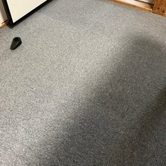 【商談中】タイルカーペット グレー