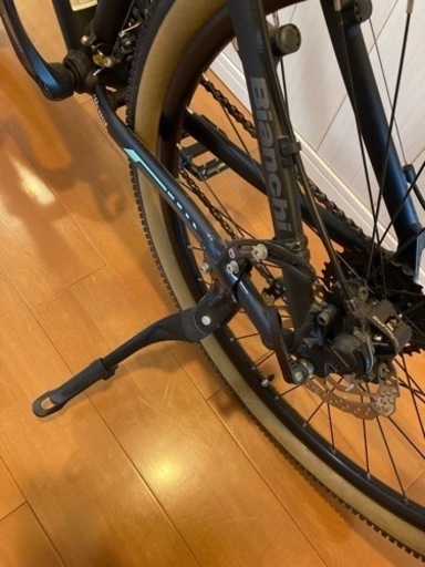 自転車　ビアンキ　クマ　27.3 BLACK