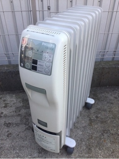 フィリップス オイルヒーター 1300EX キャスター付 動作確認済 日本製 HD3488