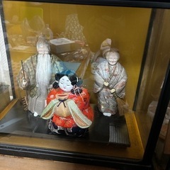 木目込み人形　3体