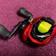 シマノ バスワンXT  メタリックレッドカスタム オーバーホール済