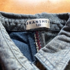 美品　BRANSHES 120 デニムシャツの画像