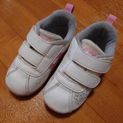 キッズ靴　Disney　アシックス　asics　15㎝　箱付き
