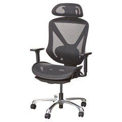 ニトリ  3506621 レッド オフィスチェア ハイバック ロ...