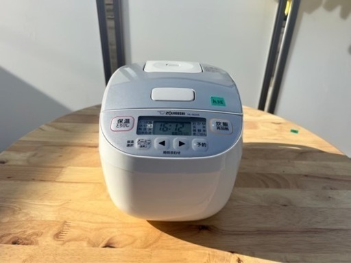 h35 2020年製　ZOJIRUSHI 象印 3合炊きマイコン炊飯ジャー 炊飯器