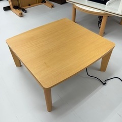 【美品‼️】ホームテイスト 75cm角 家具調コタツ カジュアル...