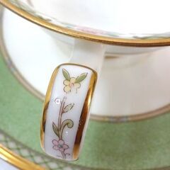 ノリタケ ヨシノ カップ＆ソーサー 1客+ソーサー1枚 グリーン Noritake YOSHINO 食器 3点セット 9983 札幌市 白石区 東札幌の画像