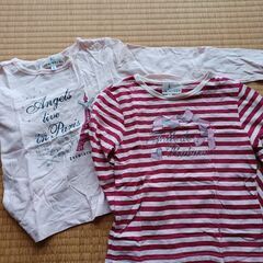 「組曲」長袖Tシャツ2枚・「OCCHI」カーディガンの画像