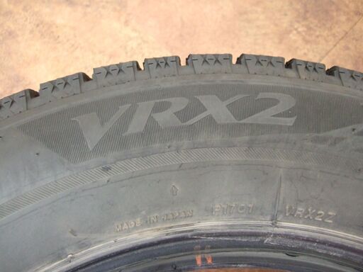 バリ溝！ブリヂストン ブリザックVRX2 195/65R15 2020年製 4本
