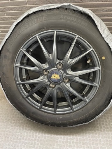 4本ｾｯﾄスタッドレスタイヤ　ブリヂストンブリザック　155/65R14