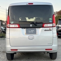 【支払総額17.8万円】h25年式スペーシア 機関良好 車検令和6年6月パワスラ ドラレコ iストップ修復歴なし即日納車可能の画像