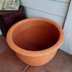 植木鉢　素焼の画像
