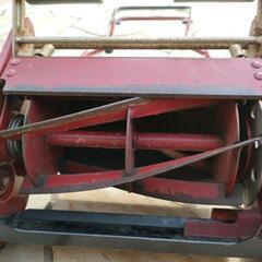 芝刈り機　キンボシ　手動式の画像