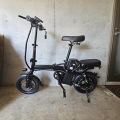 フル電動自転車 電動自転車モペット折畳リアショック (イトウ) 元町
