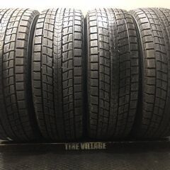 DUNLOP WINTER MAXX SJ8 225/60R18 18インチ スタッドレス バリ溝 フォレスター ハリアー エクストレイル等　(VTG720)クレジットカード QRコード決済可能