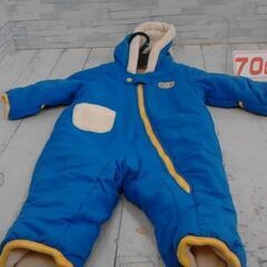 ジャンプスーツ　70㎝　青