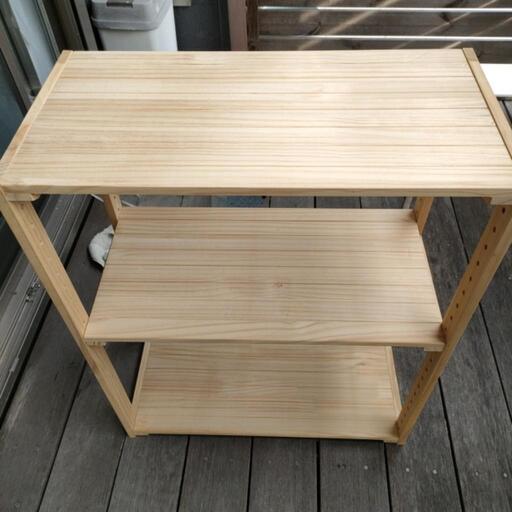 木製　シェルフ