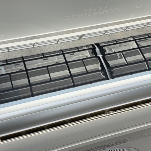 格安 ! ! ◇パナソニック エアコン 6畳用 2013年製 ホコリ自動排出 ナノイー エコナビ 100V CS-22PEXJ 分解洗