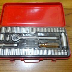 工具セット　ソケットレンチ　ソケットセット　ラチェットレンチ　４０ピース　の画像